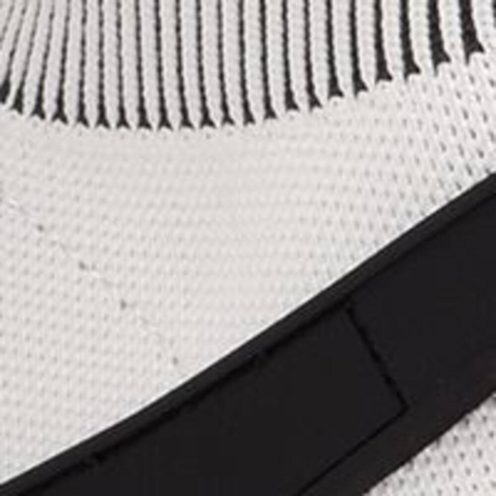 CALVIN KLEIN Mens White Contrast Monogram Heel Wedge Sneakers Shoes 12 - Picture 4 of 4